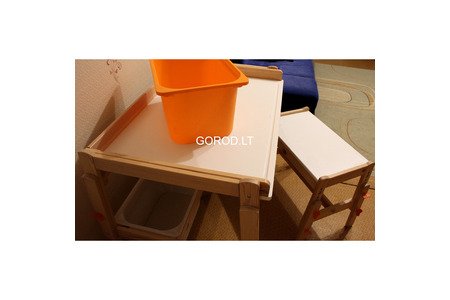 Детский стол и стул IKEA FLISAT