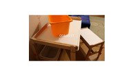 Детский стол и стул IKEA FLISAT