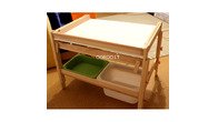 Детский стол и стул IKEA FLISAT