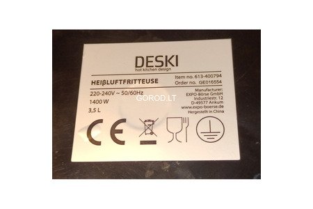 Karšto oro gruzdintuvė