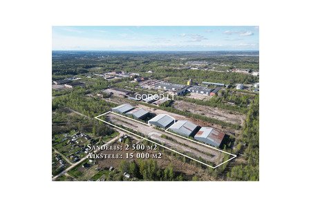 Возле Висагинаса продается Помещение (ангар)