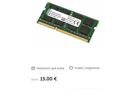 Оперативная память для ноутбука DDR3 8Gb 1600Mhz