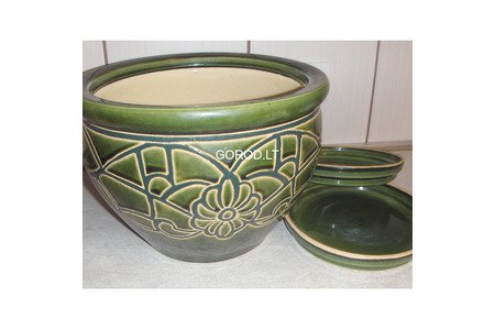 Керамические красивые вазоны