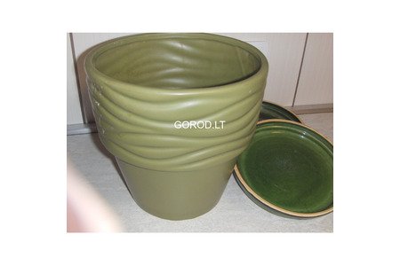 Керамические красивые вазоны