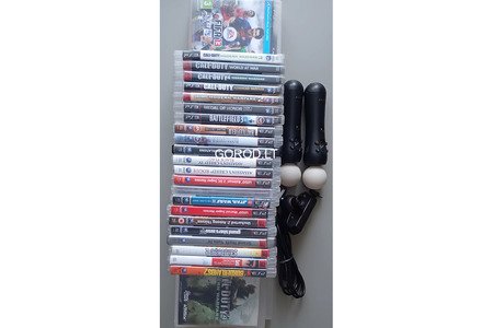 Продам комплект игр для PlayStation 3 + PS Move