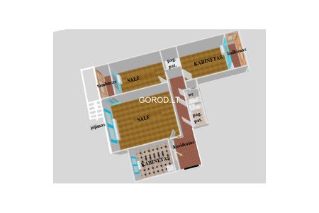 Продается cалон-парикмахерская «Алиса» в Висагинасе