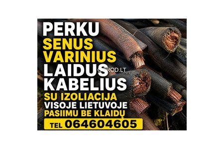 PERKU VARINIUS KABELIUS LAIDUS