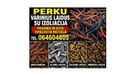 perku varinius laidus kabelius