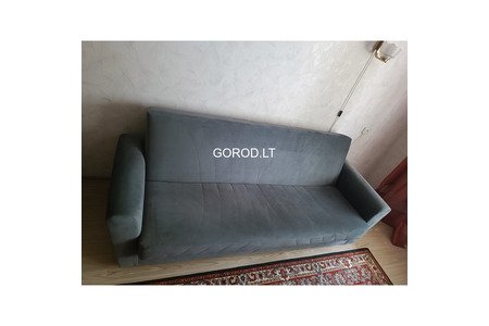 Диван-кровать с пуфом/sofa-lova su pufu