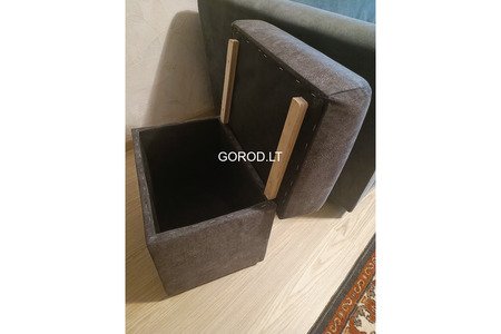 Диван-кровать с пуфом/sofa-lova su pufu