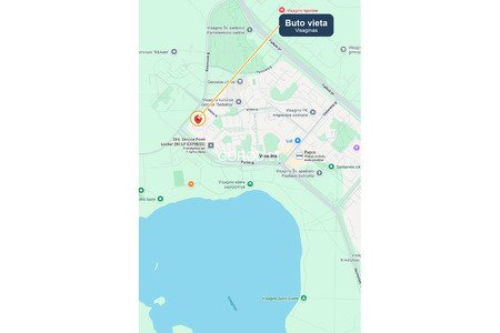 Продаётся 1-комнатная квартира в Висагинасе, ул. Космосо, 4 — 33 м² | 3 этаж | 31 000 €