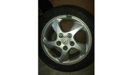 Литые диски с летней резиной от Mazda Premacy 2004 года