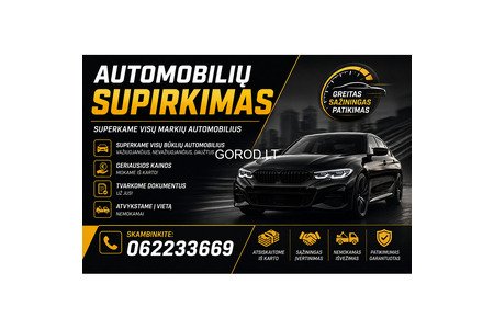 Automobilių supirkimas