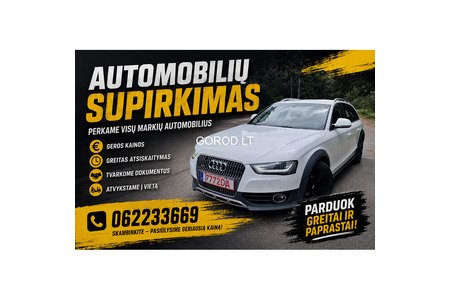 Automobilių supirkimas